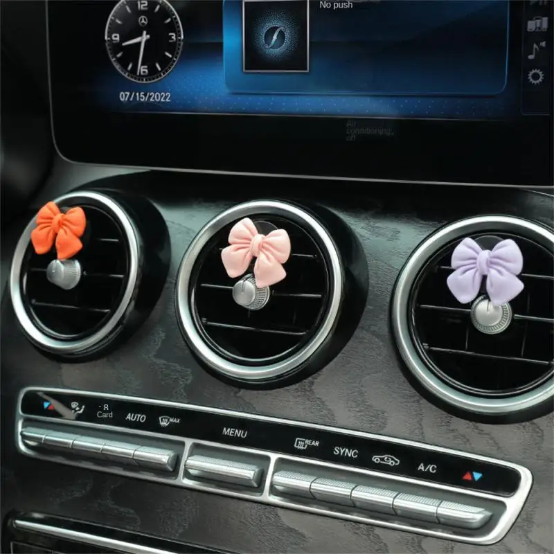 1/5 Pack Car Air Conditioner Replacement Fragrance Air Outlet Freshener Aromatherapy Car Perfume Car Accessories