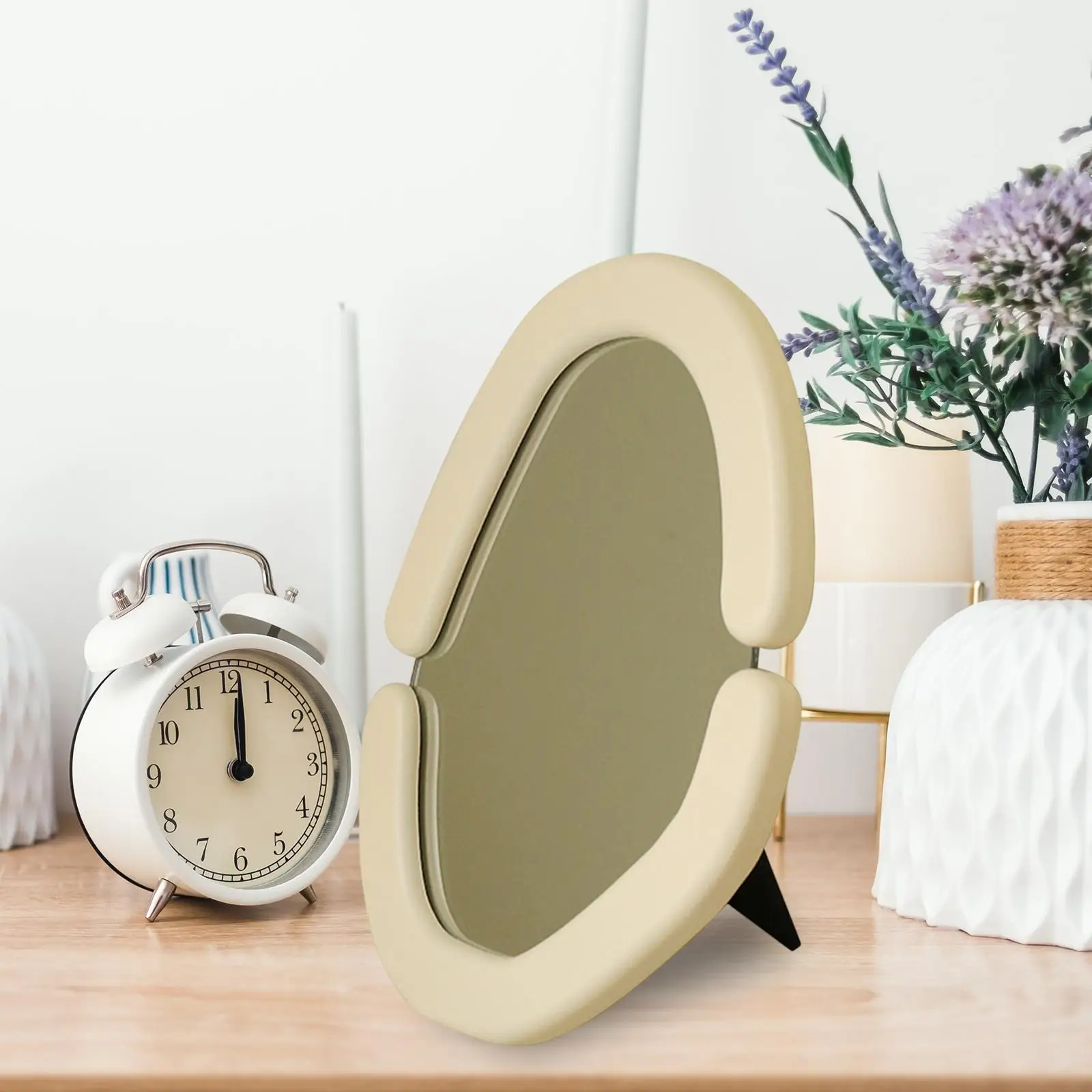 Desktop Makeup Mirror Cosmetic Accessory for Living Room Dormitory Dresser