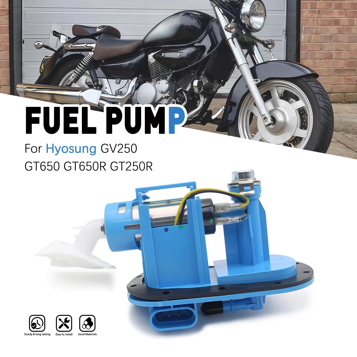 

Fuel Pump Motorcycle Part For Hyosung GT250R GT650R EFI Comet GT250 ST7 ST700 GV250 DR 15100H99D00 15100HB9500