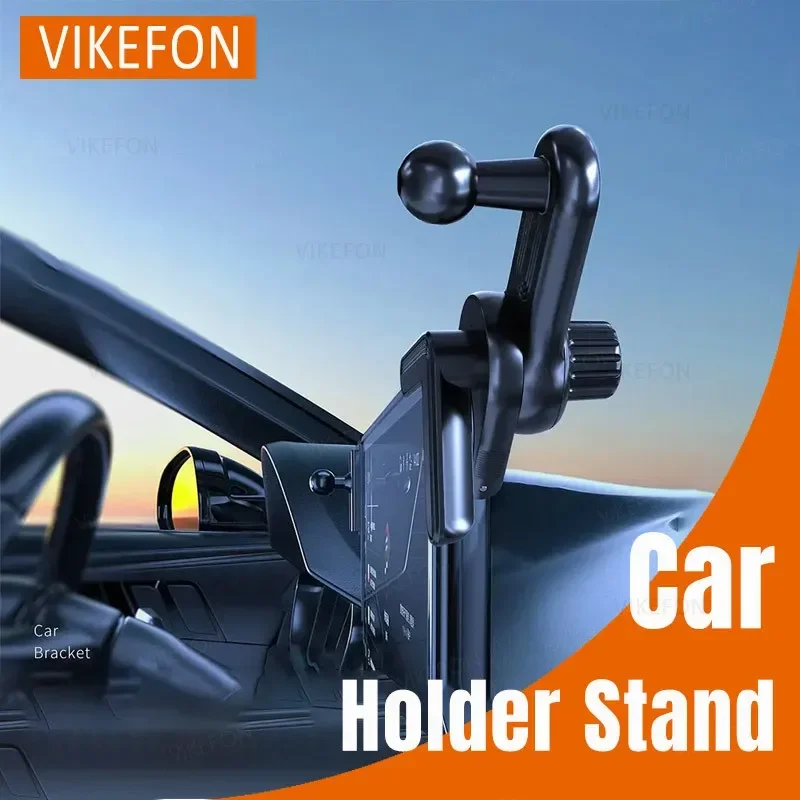 Auto Gemonteerd Zwevend Scherm Telefoon Houder Balhoofd Universele 17mm Scherm Houder GPS Beugel Sticker Basis voor Model 3/Y/S