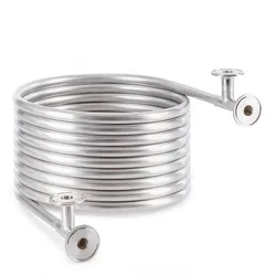 Φ16mm OD50.5mm Countercurrent Cooling Coil Dephlegmator/Distillation Condenser For Homebrew Beer Distillation,Reflux,SS304