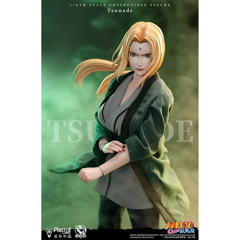 100% оригинальные игрушки-ракеты ROC009 Naruto Shippuden Tsunade 1/6, оригинальная фигурка на складе, модель игрушки