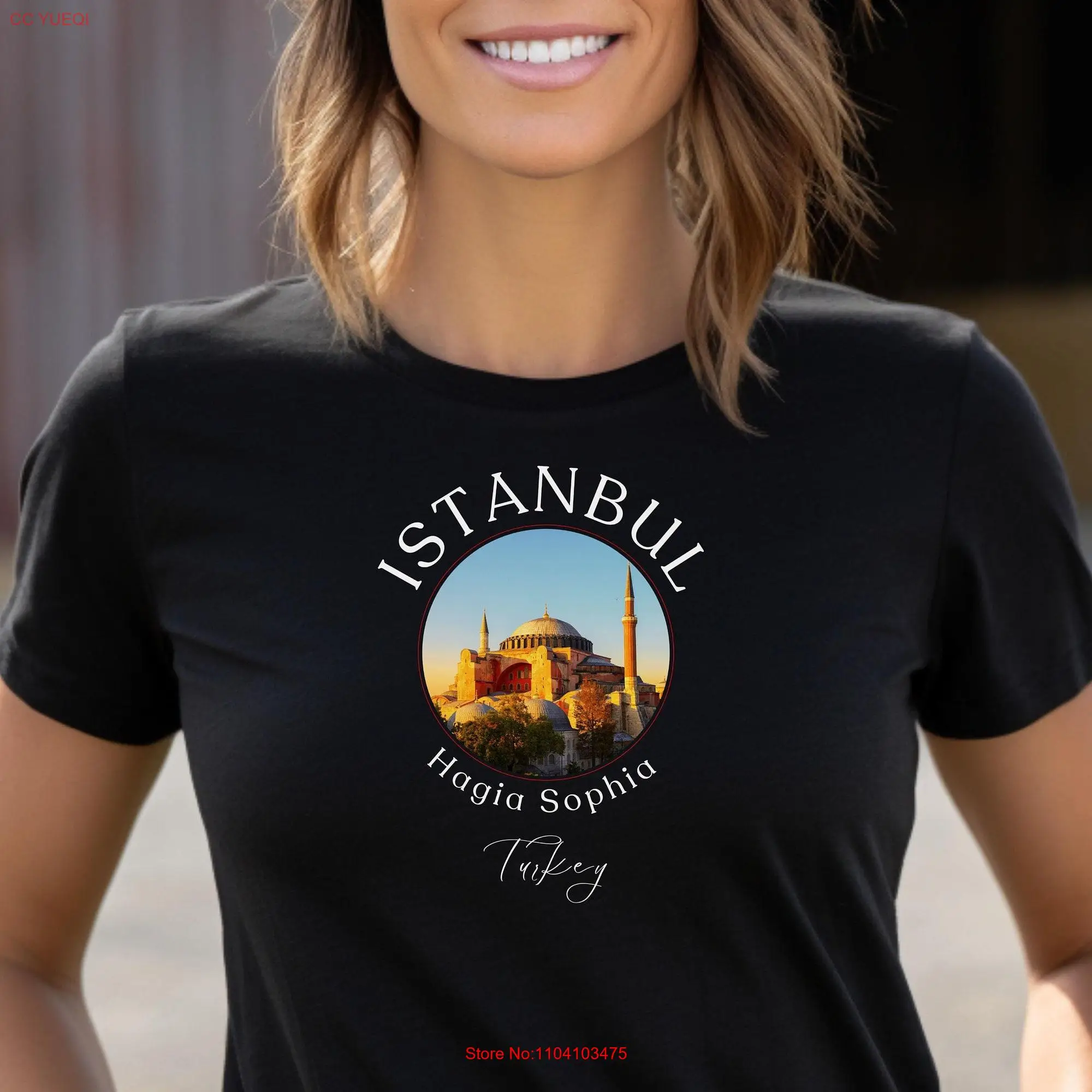 Футболка с изображением флага Святой Софии, место наследия мира, место наследия мира, Восточный свитер, Турецкая столица, византийская империя, аясофя, купол и мозаика