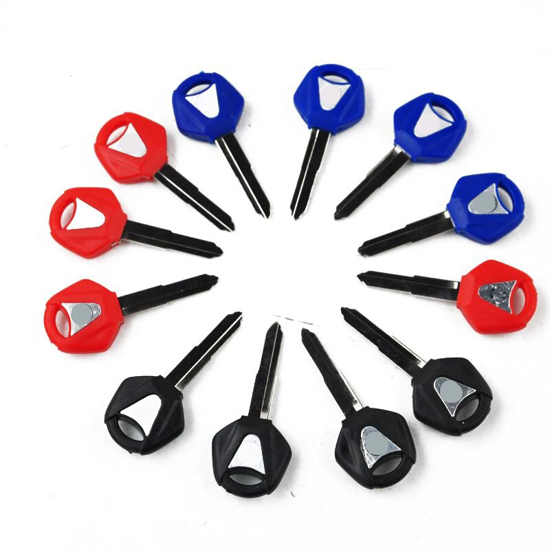 

LOPOR 12 pcs Motorcycle Blank Key For YAMAHA R1 R6 YZF R1 R6 XJR1200 XJR1300 FJR1300 S Uncut Blade