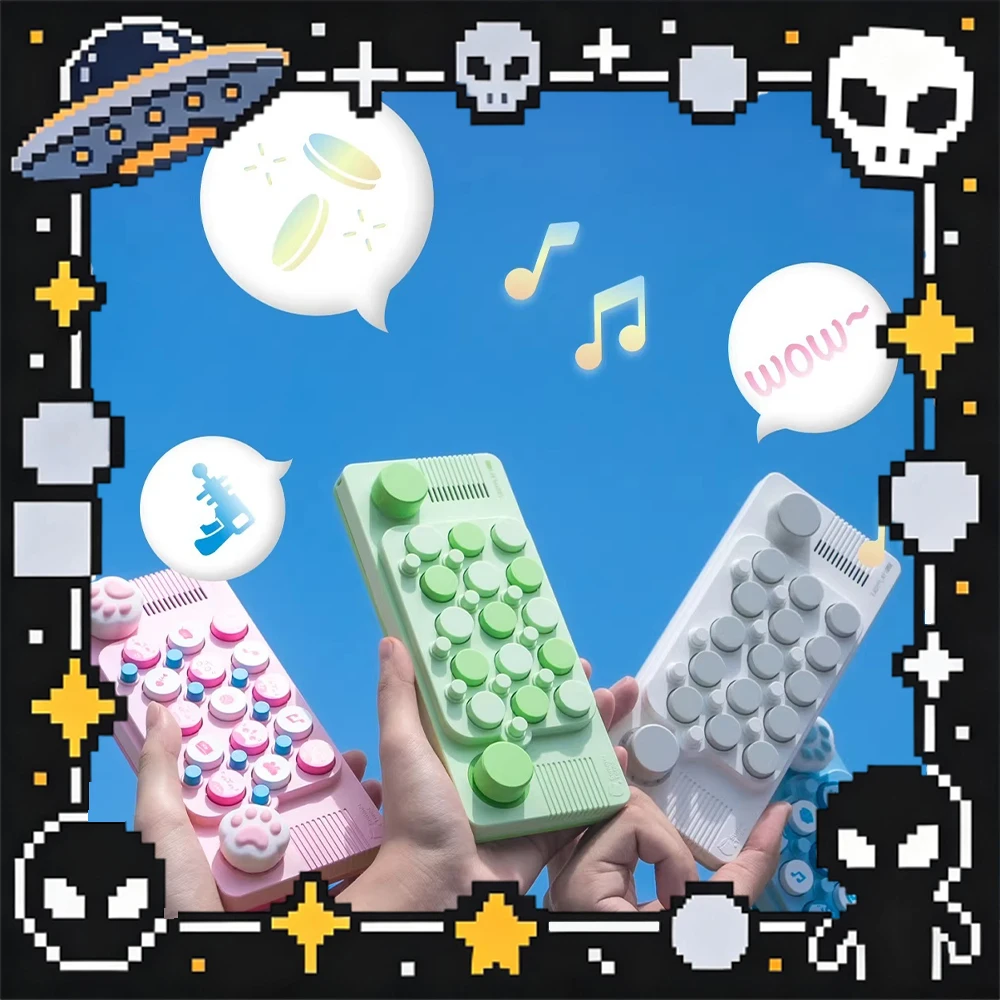 

Cubyfun PLUS Music Keyboard 65 Timbres The Whole Tune Is Adjustable Entertainment Keyboard Type-C Bluetooth Dual-Mode MIDI