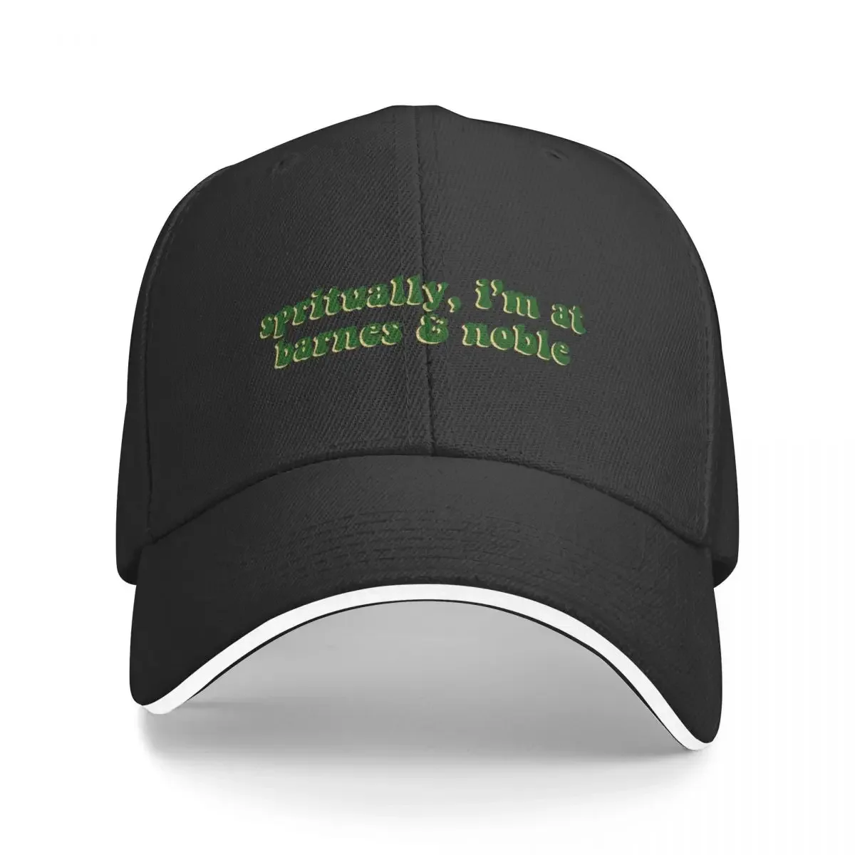 

spiritually, i"m at barnes and noble- green Baseball Cap |-F-| Hat Luxury Brand Brand Man cap For Women 2024 Men's