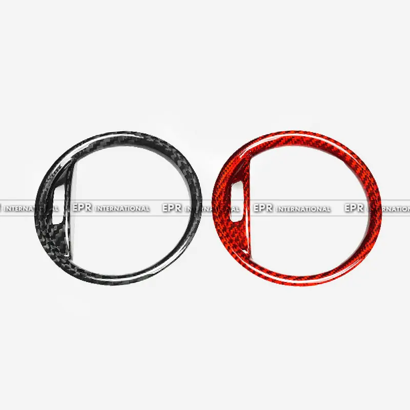 Dry carbon Air Vent Outlet Cover For Fiat 500 Abarth 595 695 Abarth Accessories Auto Interior Trim view 2