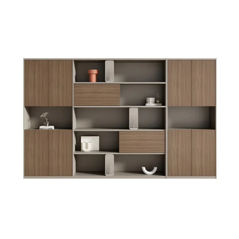 Storage Cabinet Wooden Home Office Ample Storage Easy Assembly Sturdy Durable Stable Construction Heavy Duty Space Saving