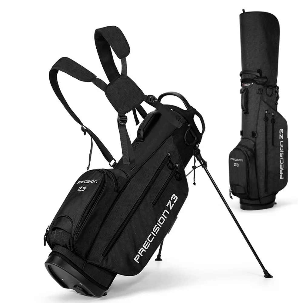 

Portable Golf Rack Bag With Braces Bracket Golf Bag With Stand Support Lightweight Golf Bag AntiFriction Golf Rack Package