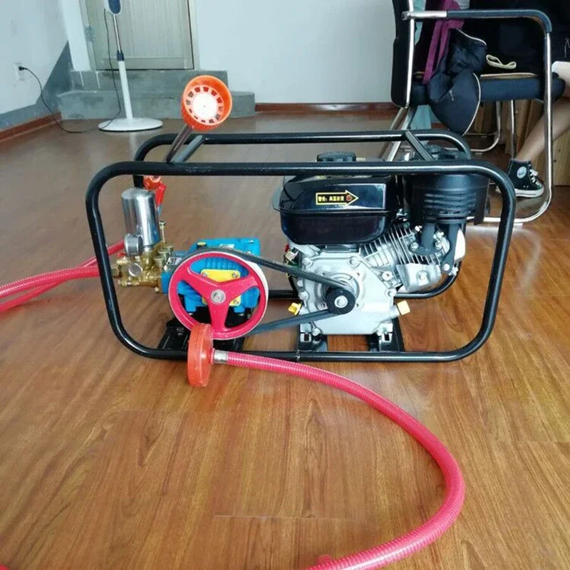 Benzine Hogedruk Boomgaard Sproeier Agrarische Multifunctionele Brancard Plunjer Pomp Frame Sproeier