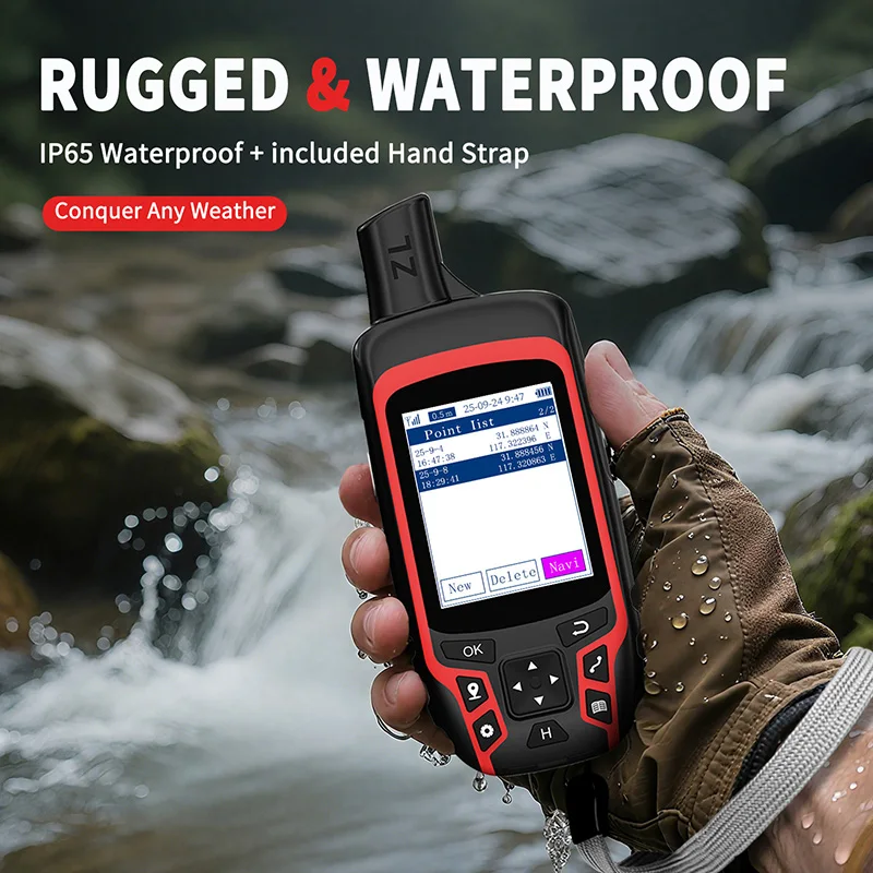2026 A6 Portable Handheld GPS Navigator with High Precision Positioning and Track Logging
