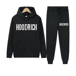 2024 AliExpress Hooded Sweater Set HOODRICH Letter Printing Set Casual Factory Direct Sales Clothes for Men Tracksuit Hoodies