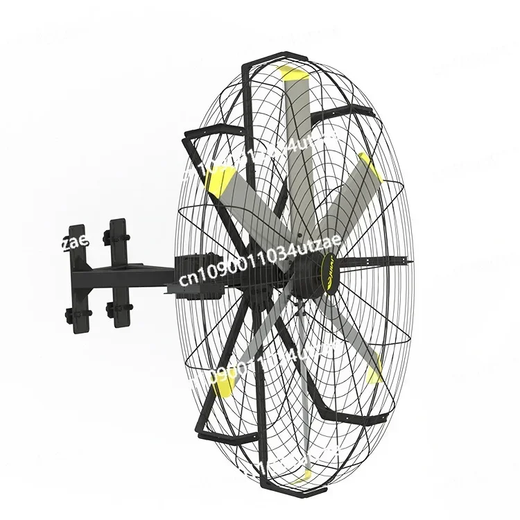 Diameter 2 Meters Wall Mounted Shaking Head Industrial Wall Fan