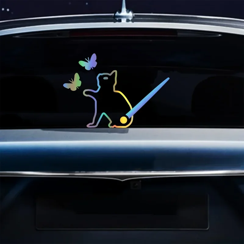

Cute and personalized kittens, self-adhesive stickers for cars, and scratch covers for car beauty