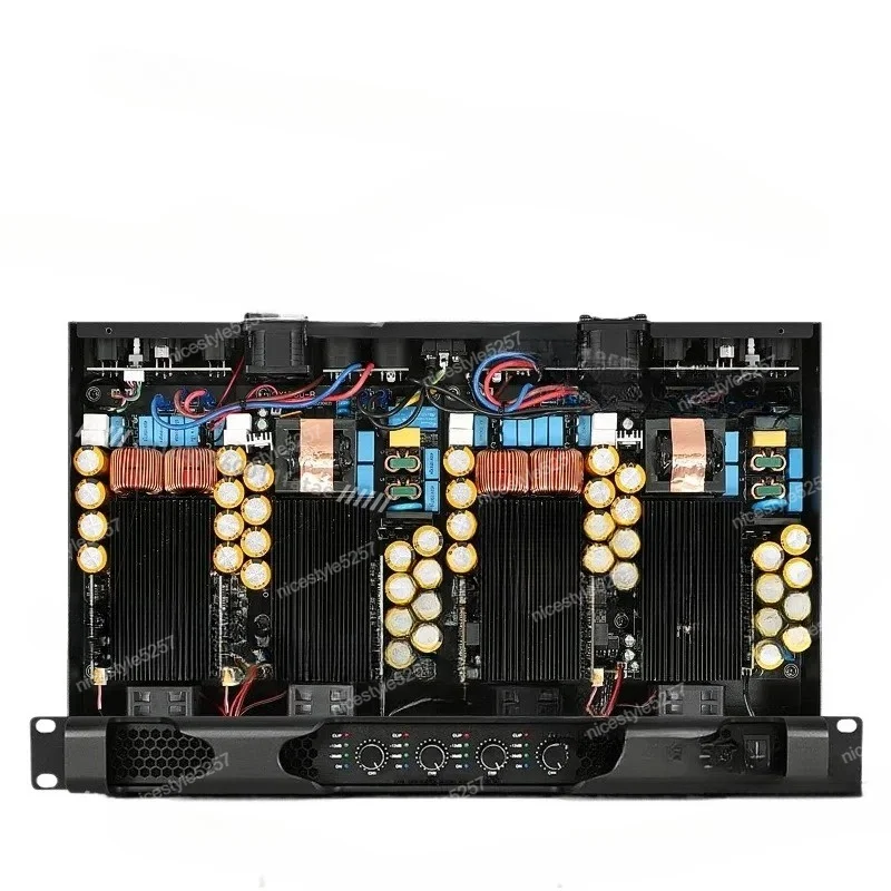 Professional digital power amplifier pure rear stage two-channel household stage fever high power amplifier