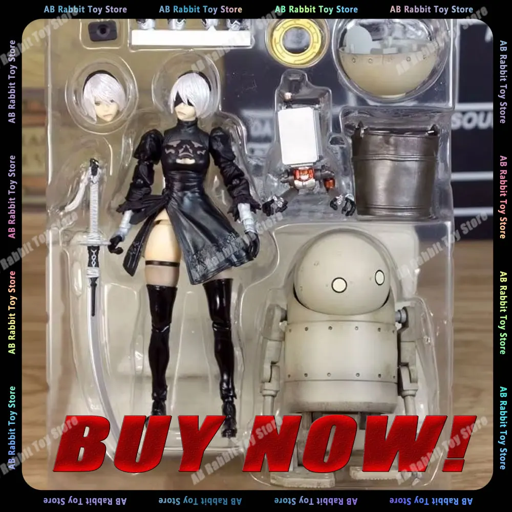 Nier: Automata 2B Yorha figura No.2 tipo B figura de acción conjunta modelo móvil muñeca coleccionar decoración juguete regalo de cumpleaños