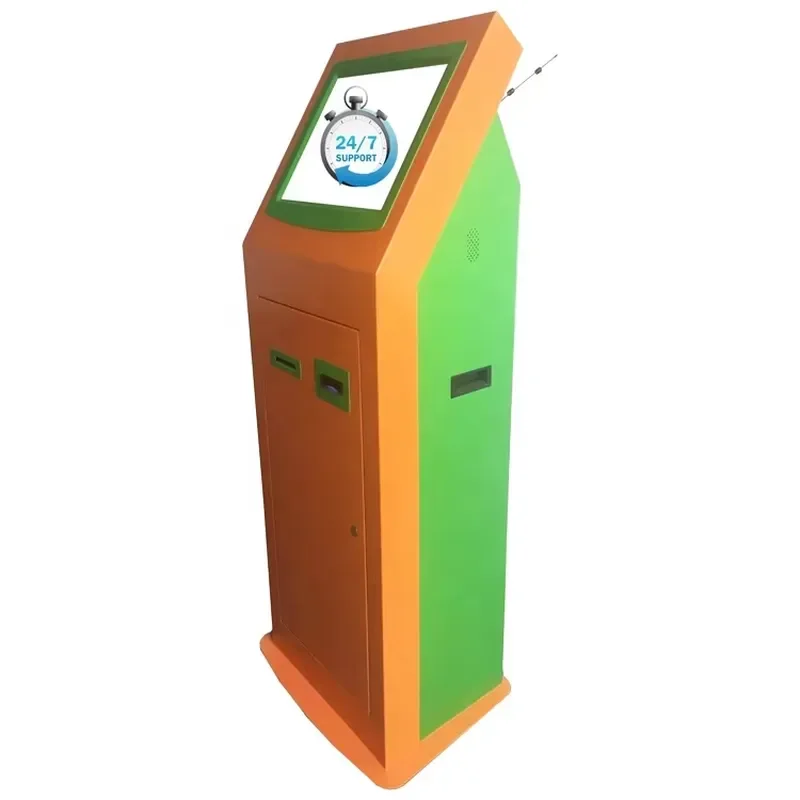 New Design All in One Payment Kiosk Machine with Bill Acceptor and Printer
