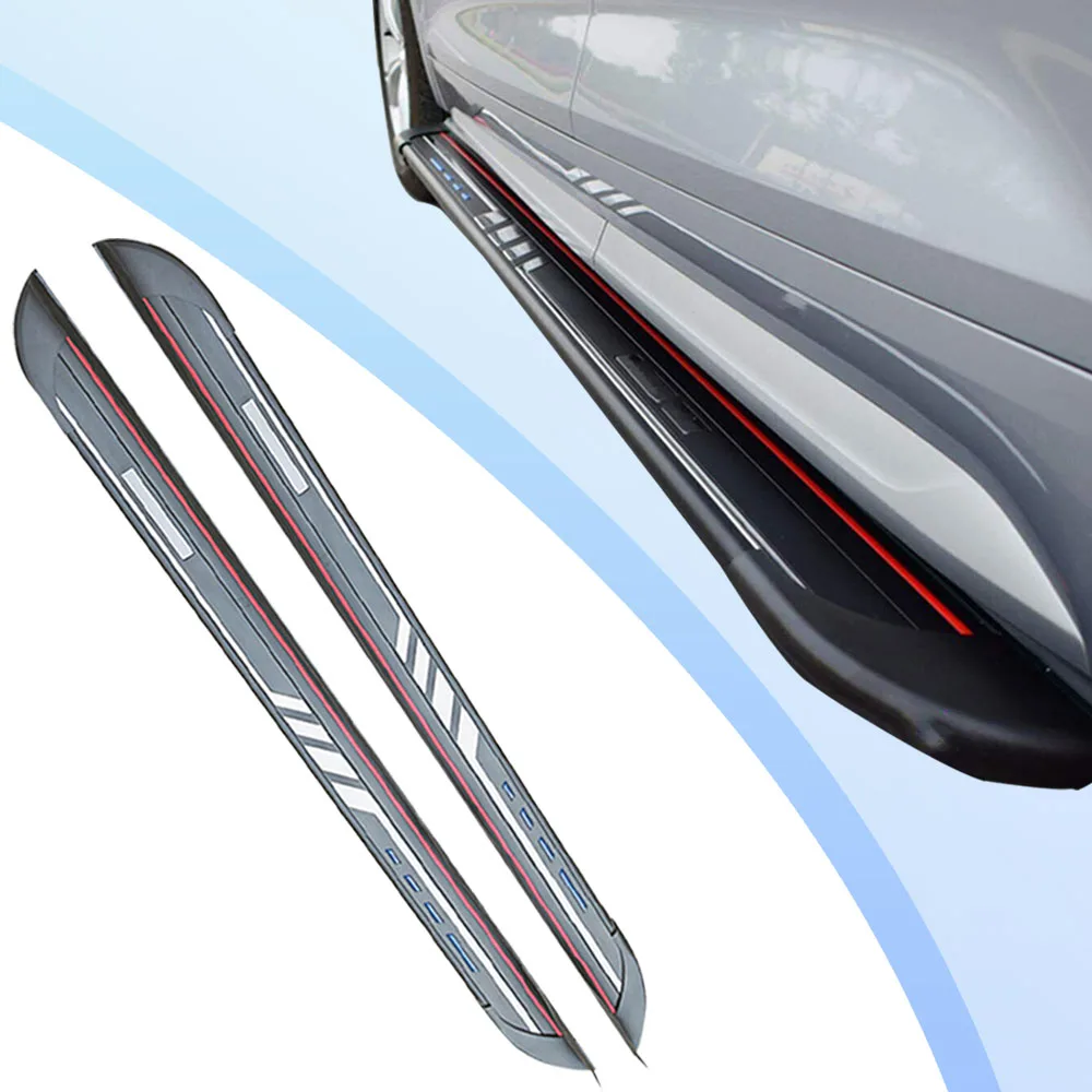 2Pcs Running Boards Fixed Side Steps for Chery C5 Omoda 5 2023-2025 Anti-Slip | Complete Kit(1 set) | Car Accessories