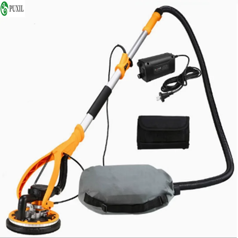 4.5M Digital Display Brushless Wall Polishing Machine Sandpaper Machine Putty Dust-free Wall Grinding Machine Polishing Tool