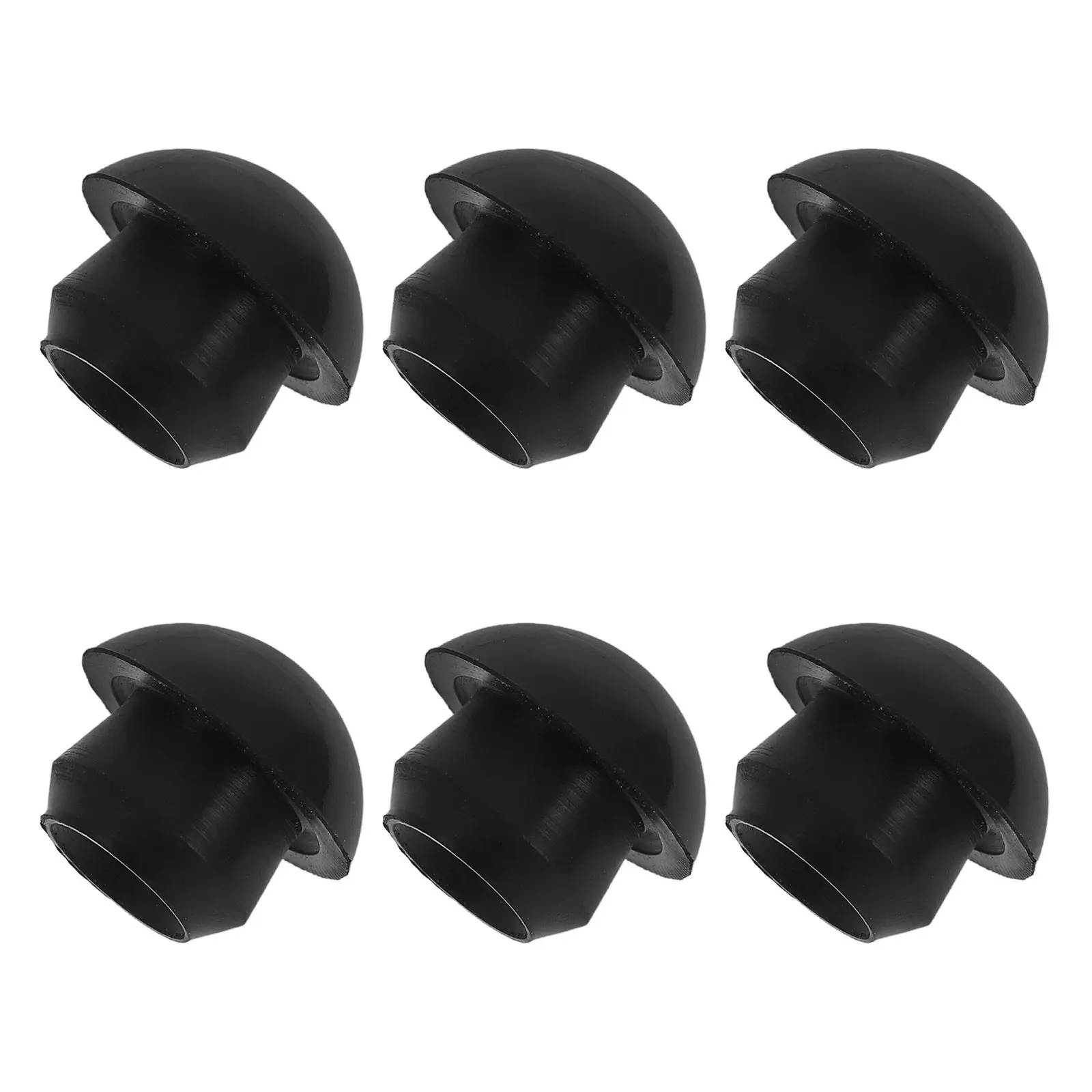 6Pcs Hydraulic Jack Oil Seals Rubber Plugs for Horizontal Vertical Jacks Leak Prevention Floor Jack Filler Bung Car Accessories