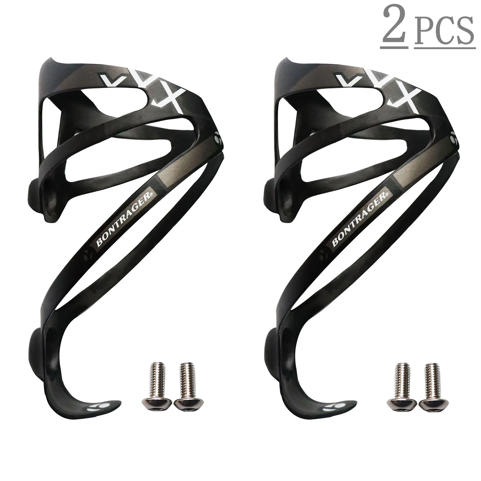 2 Stück Vollcarbon-Fahrrad-Flaschenhalter MTB Rennrad Flaschenhalterung Ultraleicht Fahrradzubehör Matt/Glänzend 4 Farben 1