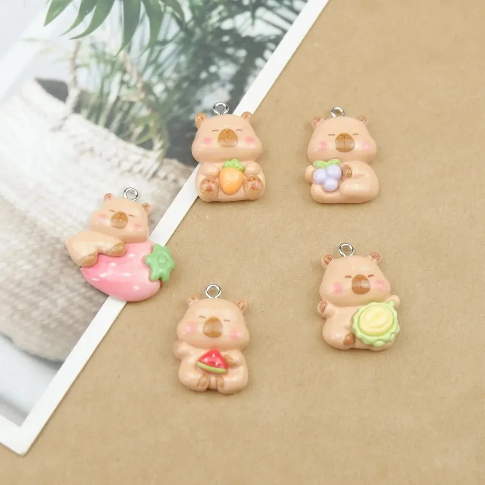 10pcs Cute Cartoon Charms for Jewelry Making Diy Earring Bracelet Pendant Accessories Findings Phone Making Wholesale Bulk