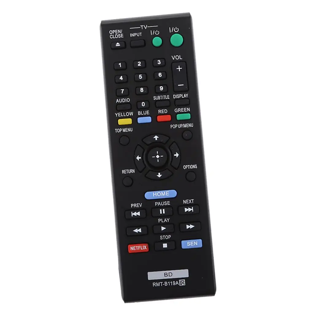 New Replace Remote RMT-B119A for Sony BDP-BX18 BDP-S185 BLU-RAY DISC Player