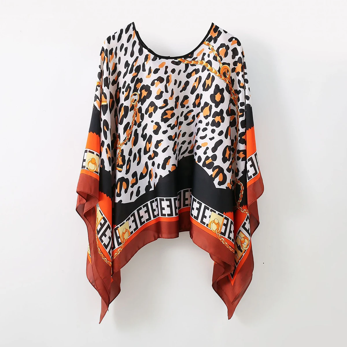 

Women Beach Accessories Printed Fashion Pullover Shawl Chiffon Beach Cover Up Bohemian Pullover Sunscreen Clothing, Daily Decor