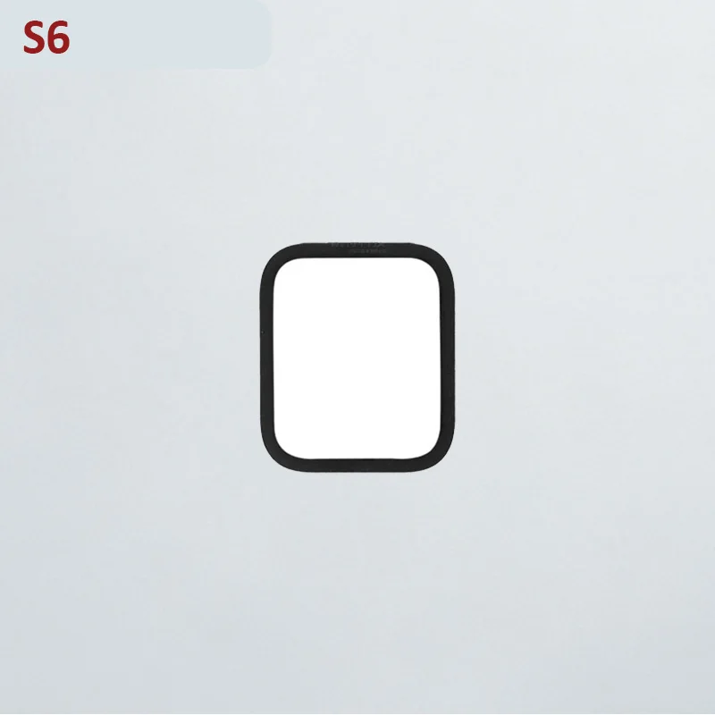 10PCS Screen Front Outer Glass+OCA For iWatch SE SE2 S6 S4 S5 40mm 44mm LCD Front Outer Glass+OCA Replacement Repair Parts