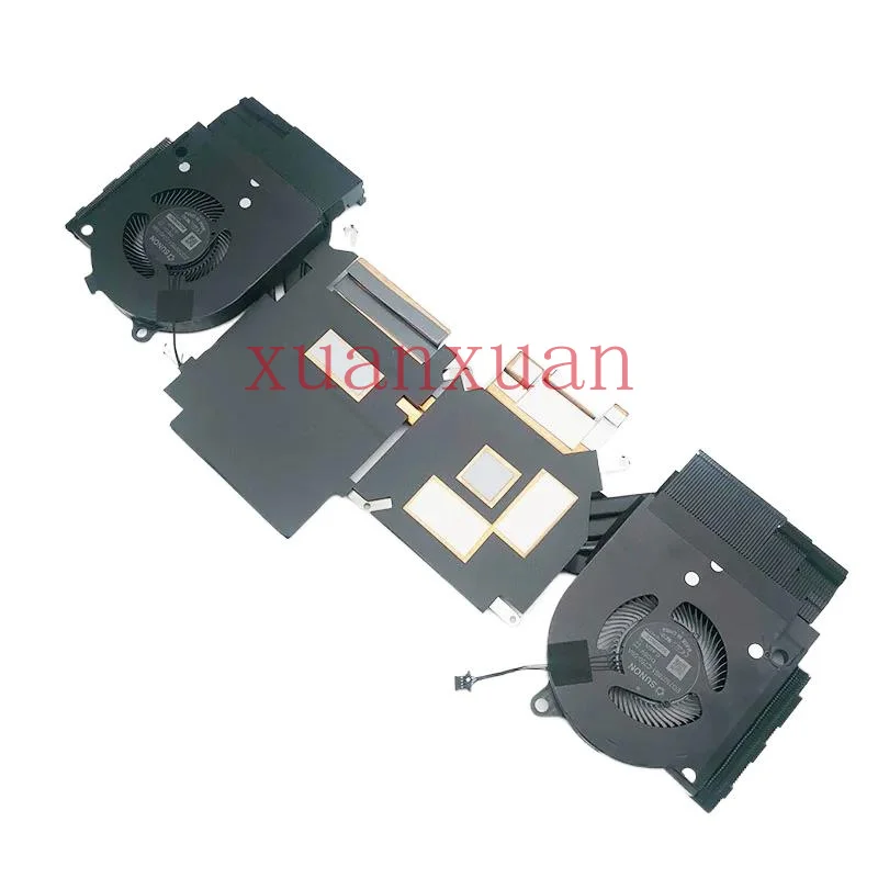 New CPU GPU  Heatsink Fan for Dell G15 5525 AMD 01FM26  EG75070S1-C740-S9A EG75070S1-C750-S9A DC 5V