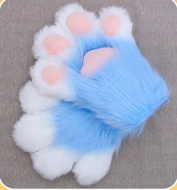 سلسلة Kigurumi للأطفال على شكل مخلب حيوان DIY مجموعة كاملة من المواد مجموعة إكسسوارات أزياء تنكرية فروي