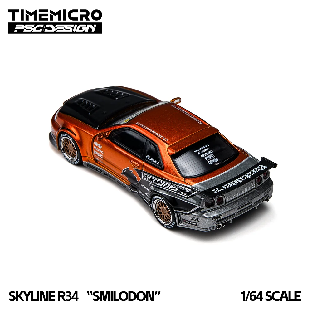 TimeMicro1:64 Modelo de Carro - Model Kit R34 avaliação e preço