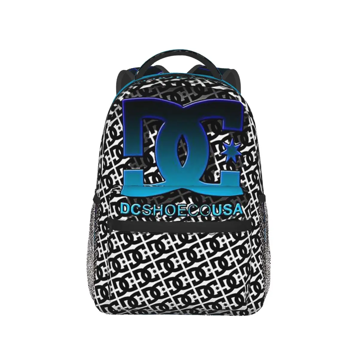 DC Shoe Co Logo Star Pattern Rucksack, heißer Verkauf, Tagesrucksack, große Kapazität, Kinder-Büchertasche, Schultasche, Umhängetaschen für Männer und Frauen