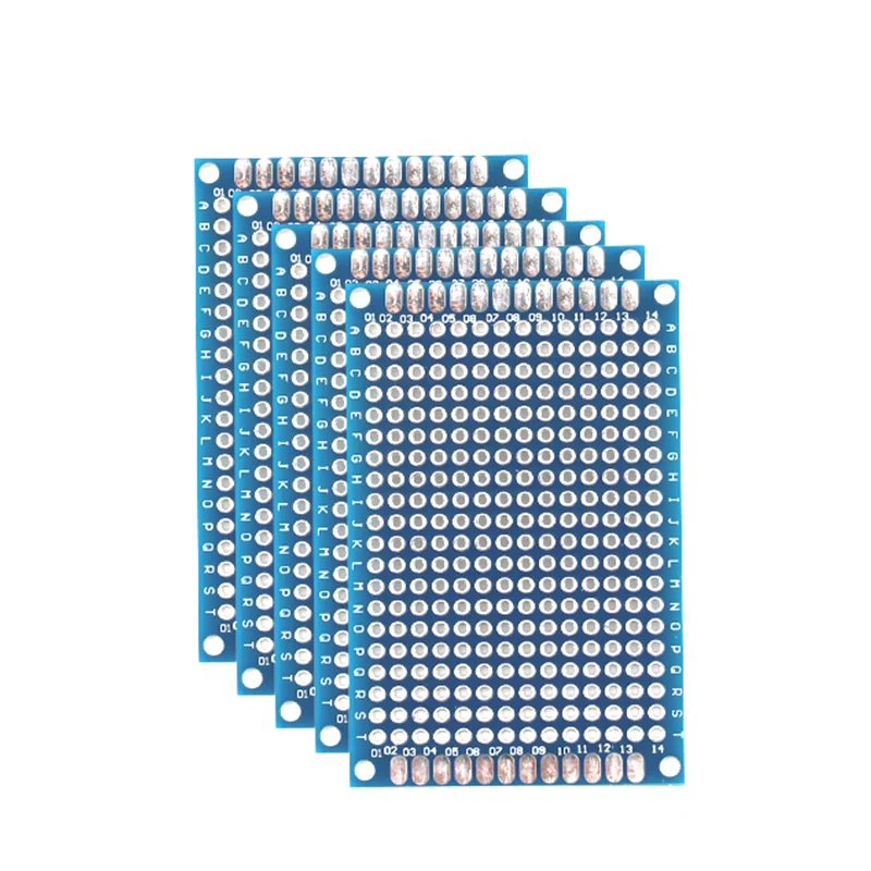 10pcs/lot 4x6cm Double Side Copper Prototype PCB 4*6cm Universal Board Experimental Development Plate 40*60 mm Soldering Board