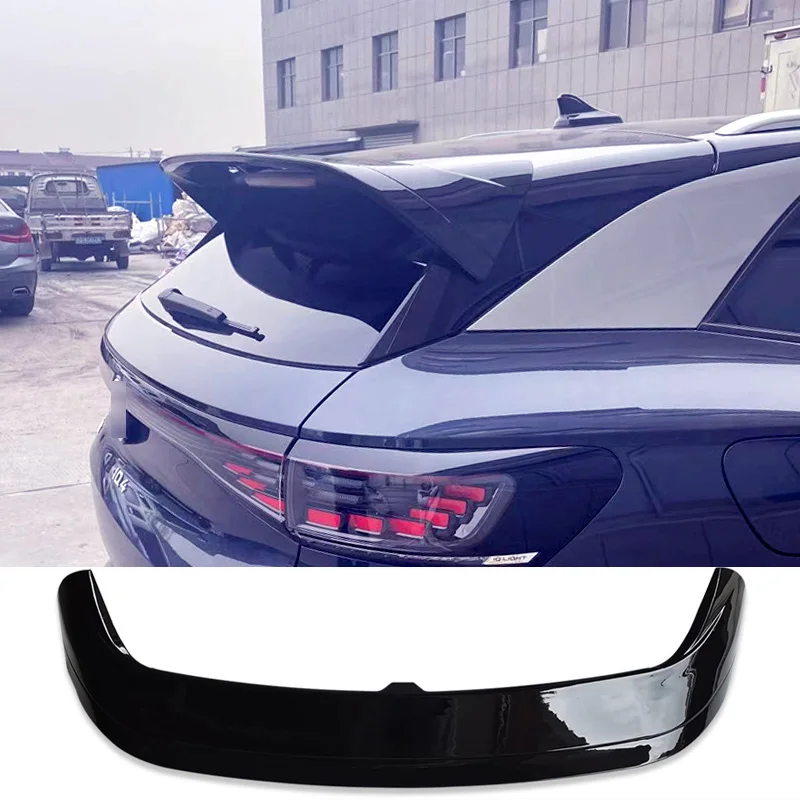 ID4 Spoiler for Volkswagen ID.4 Glossy Black Rear Windshield Car Roof Wing Trunk Accessories