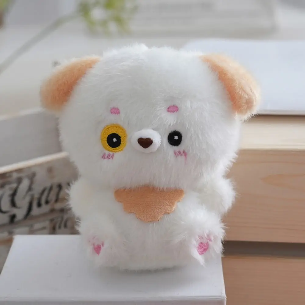 Soft Material Panda Pendant Emotional Collectibles Comfort Puppy Keychain Skin-friendly Lightweight Elephant for Girls