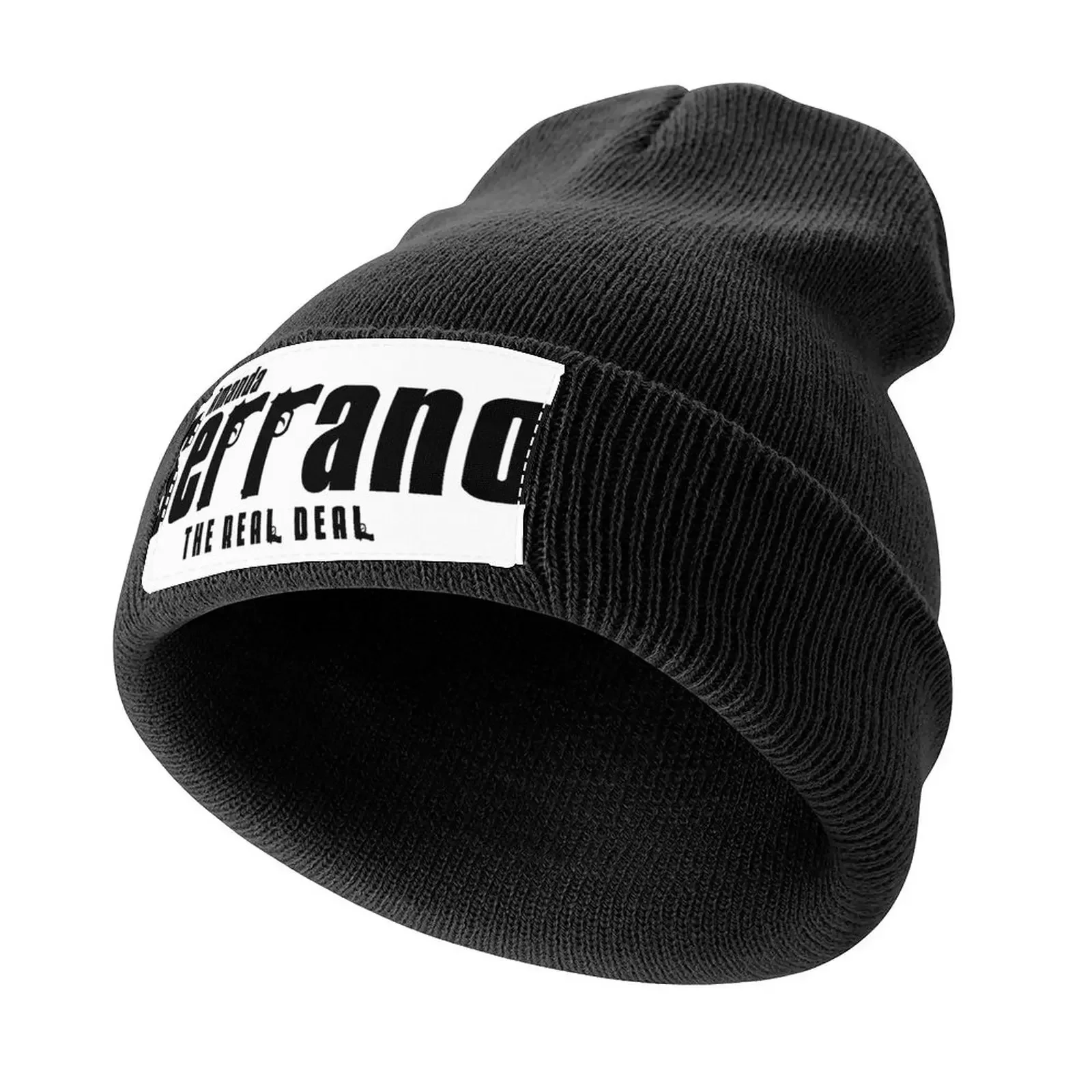 

Amanda Serrano The Real Deal Boxing Champion Knitted Cap Golf Hat Man Rave custom Hat Hip Hop Men's Caps Women's