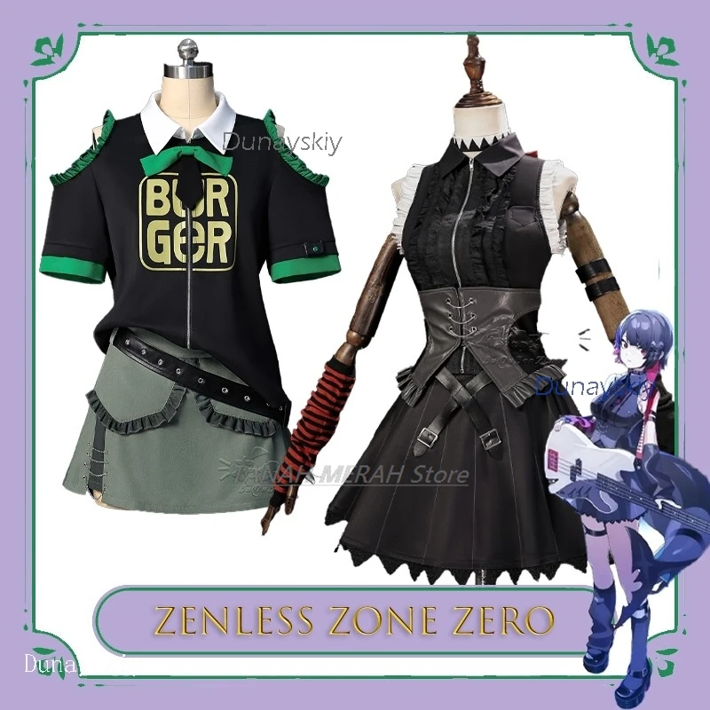 

Рождественский косплей аниме BZenless Zone Zero FES Косплей Костюм Mikoto Aya Ellen Qiao Yoyo Anbi Uzuma disfraz mujer