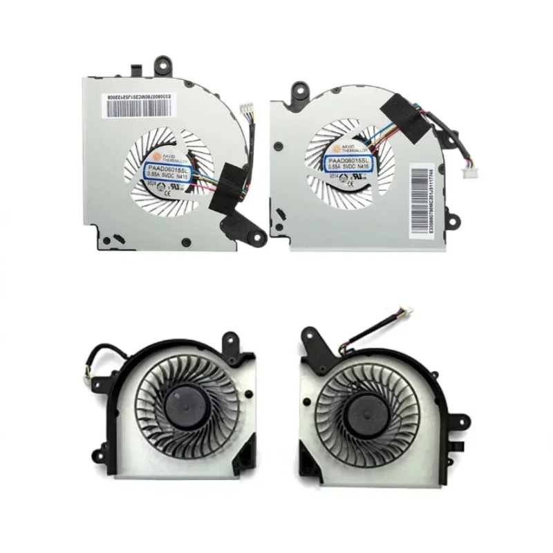 New CPU GPU Cooling Fan FOR GF75 MS-17F2/F3/F4/F5 Thin 8RC 8RD 9SC 9SD