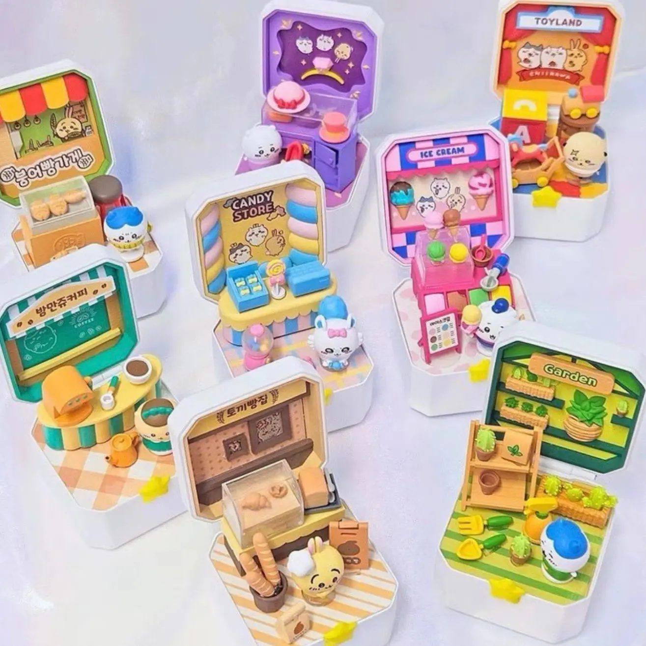 

Anime Chiikawa Usagi Hachiware Food Blind Box Food and Toys Surprise Kawaii Lovely Cute Gift Girl Trendy Fun Sweet Creativity