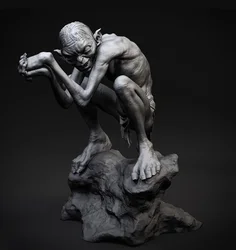 1/24   1/18  Resin Model Kits Gollum Figure Sculpture Unpainted No Color RW-1162