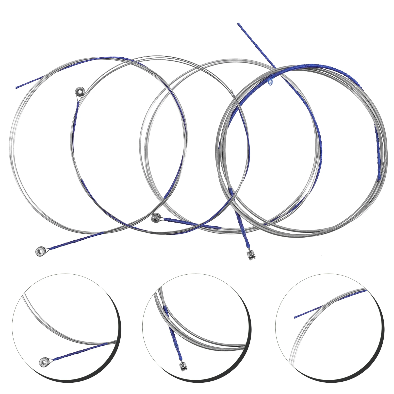 

Premium Zhongruan String Set Replacement Accessories Chinese Musical Instrument Parts Durable Metal Wire Strings Easy Install
