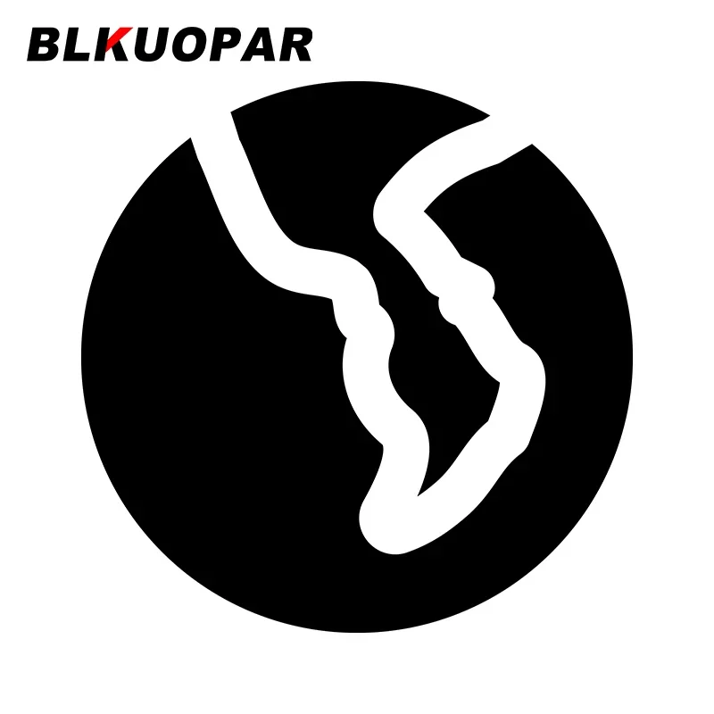 BLKUOPAR for Earth Car Stickers Creative Vinyl Decals Car Accessories Motorcycle Helmet Skateboard Waterproof Auto DIY Goods