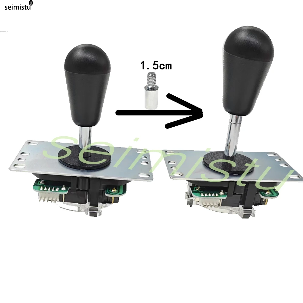 Arcade Joystick 1.5cm Extender Shaft M6 Screw Knob Game Command