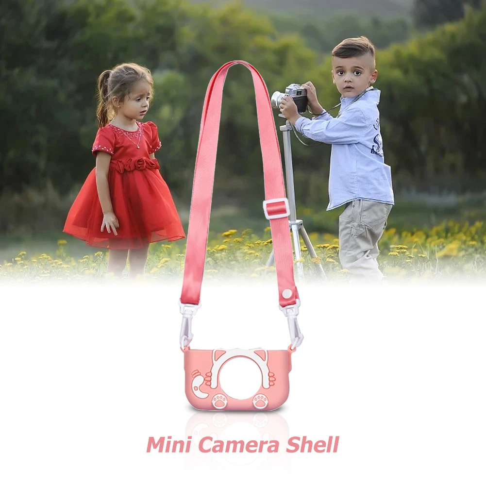 Kids Camera Protective Cover Case Cute Cartoon Camera Toys Outdoor Photography Camera Cover for Cameras A3 And Other Models