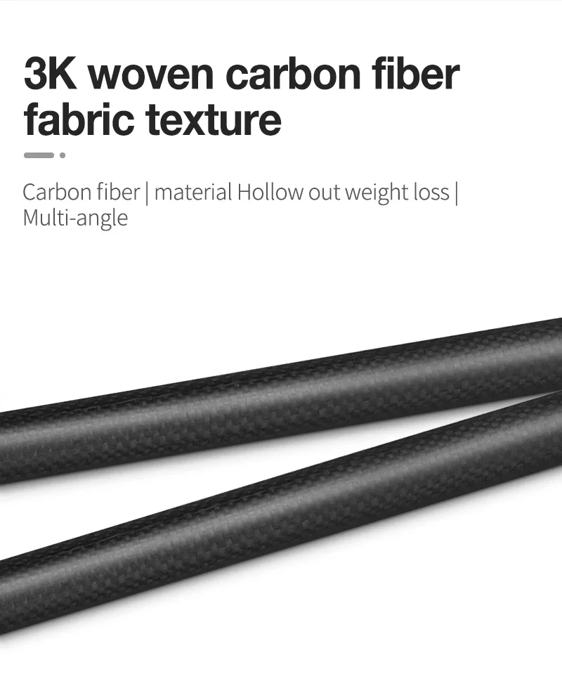 3K Matte Frosted Carbon Fiber Mountainbike MTB Lenker 31,8 mm Durchmesser Benutzerdefinierte Länge Optionen 600 mm bis 740 mm – Detail 3