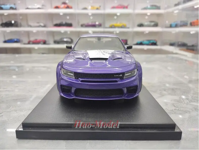 GT Spirit 1/18 For DODGE CHARGER SUPER 2023 limited Resin Car Model Display Simulation Toys Boys Gifts Hobby Display Collection