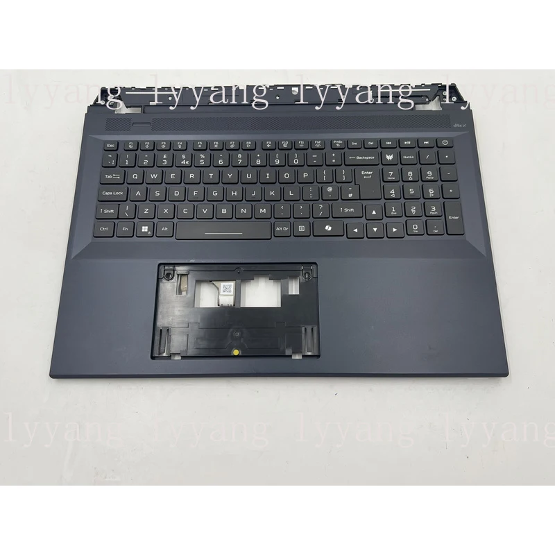 f  For  Acer Predator Neo 18 PHN18-71 Palmrest Top Cover UK Keyboard Black 6B.QNRN2.013