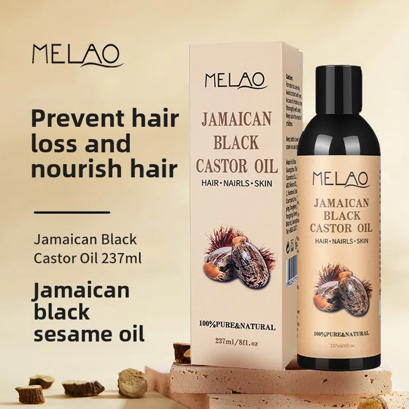 

Black Castor Oil Hair Scalp Care Massage Oil Nourishes Follicles Strengthens Hair Reduces Breakage Enhances Shine