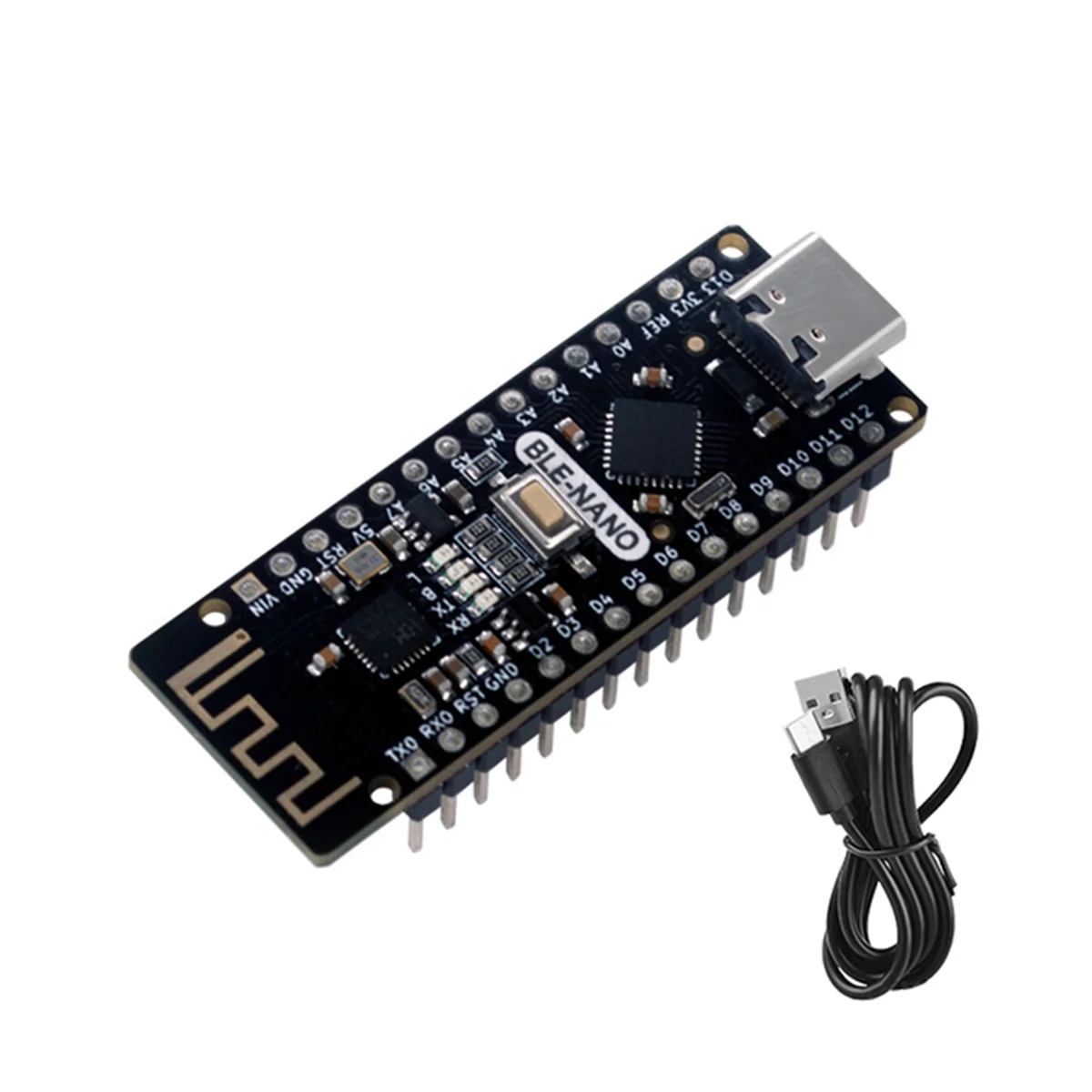 

Suitable for Arduino Nano Upgrade/Integrated CC2540 BLE Bluetooth 4.2/Ble Nano Motherboard Interface Type-C